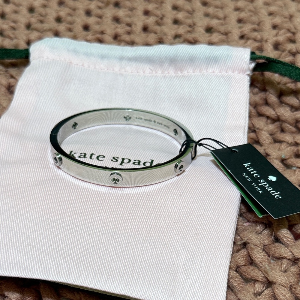 Kate Spade Silver Tone Bangle